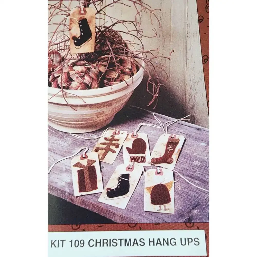 Christmas Gift Tag Kit – Uncut Tags, DIY Craft (Create 6)